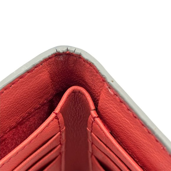 Wincer & Plant Bi-color High Quality Bifold Men's Wallet 6 CC Grey Orange - Picture 11 of 11